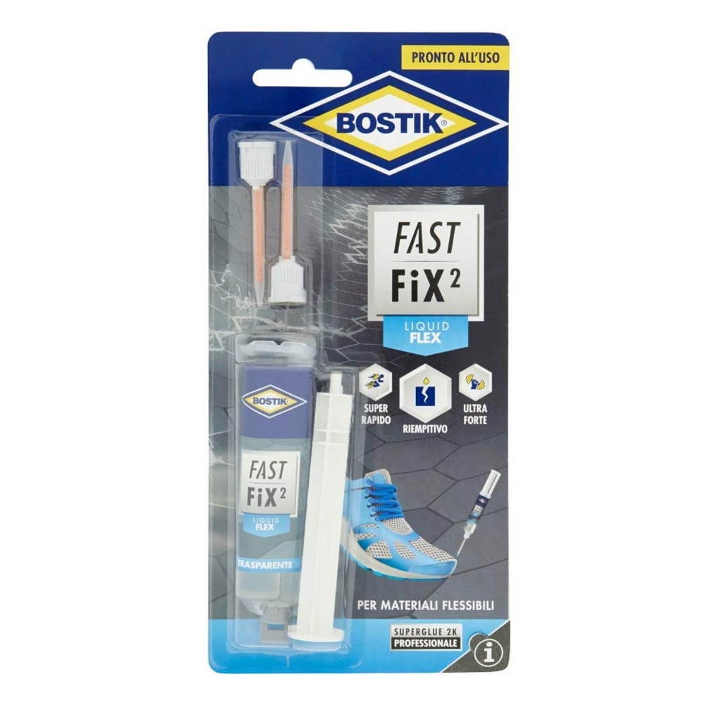 Bostik Fast Fix2 Liquid Flex 10 grams transparent glue