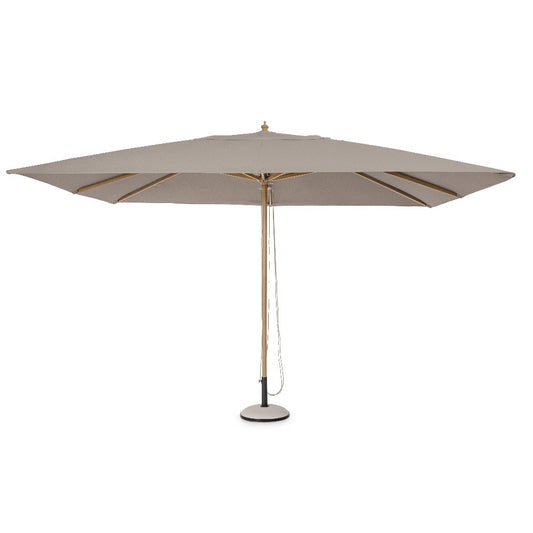 Eclipse umbrella 3 x 4 meters dove Bizzotto