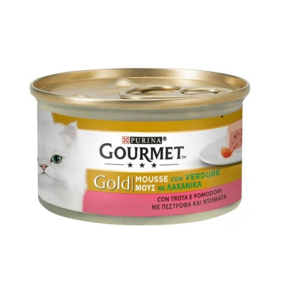 Gourmet Gold Patè trout and tomatoes Purina 85 grams