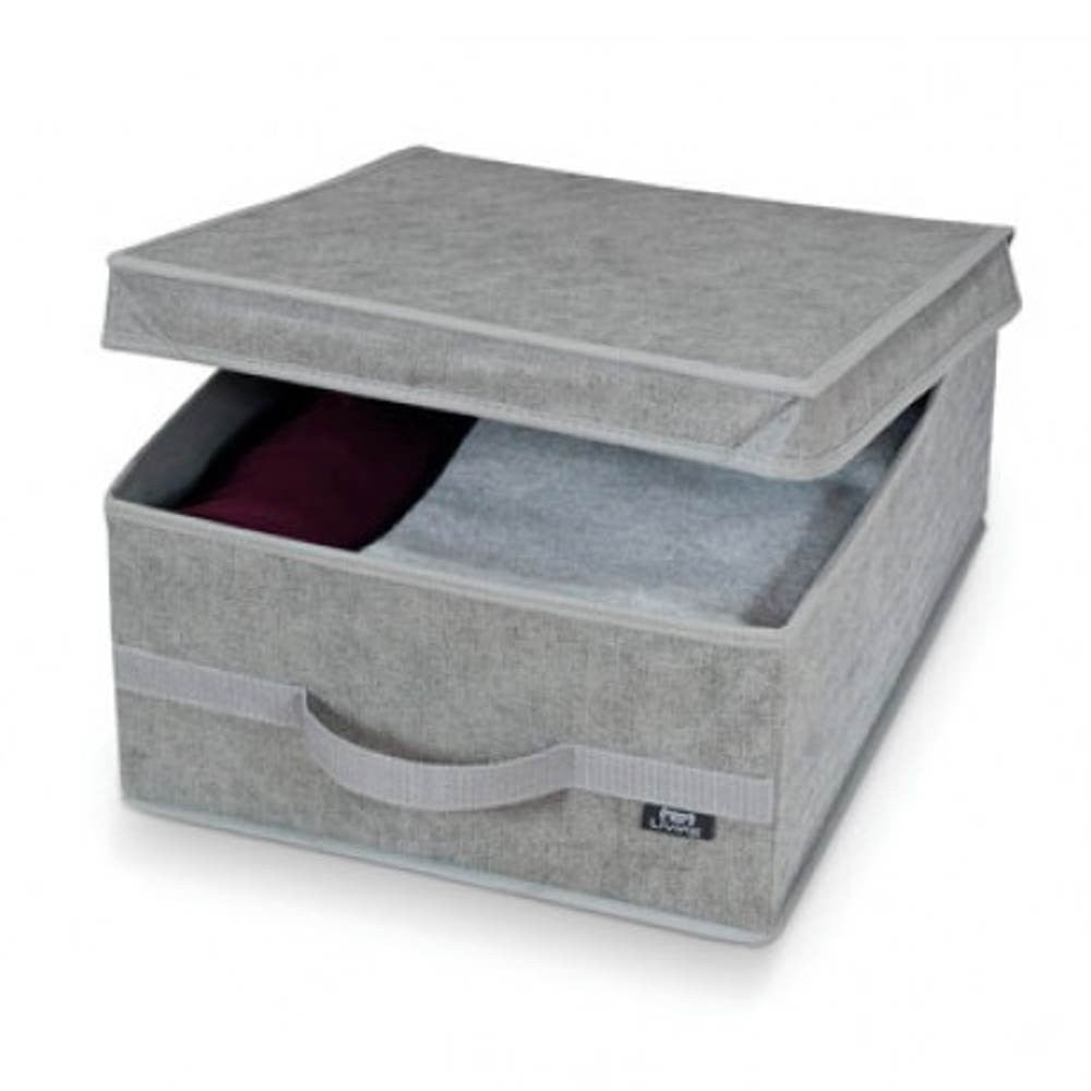 Domopak gray wardrobe box 35x45x18 cm