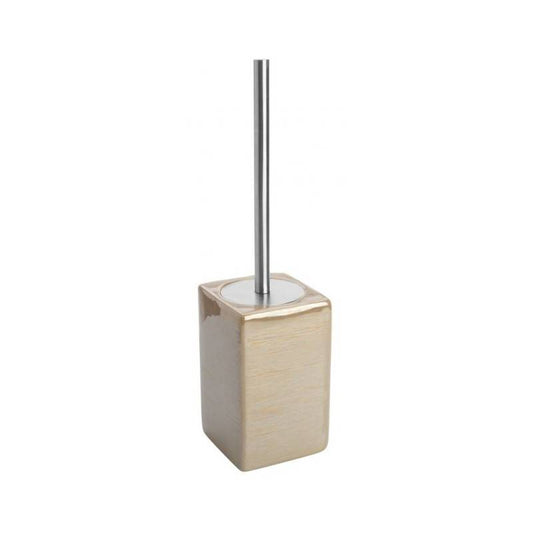 Beige toilet brush holder - Cuba series.