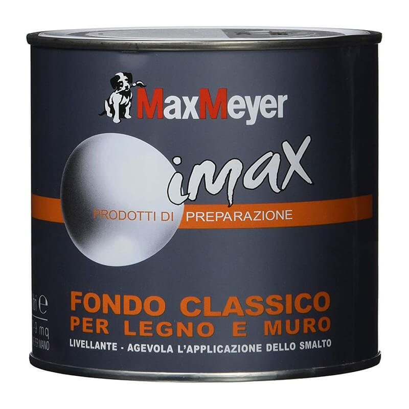 Fondo Max Meyer Blanco 0,5 L Madera Pared Blanco