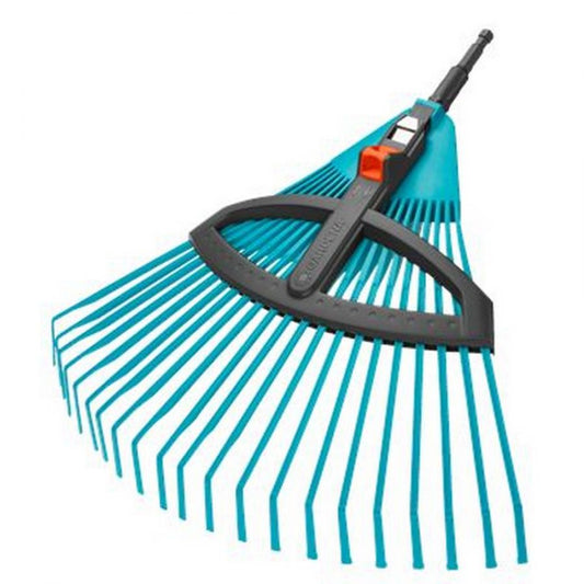 Combisystem adjustable grass broom.