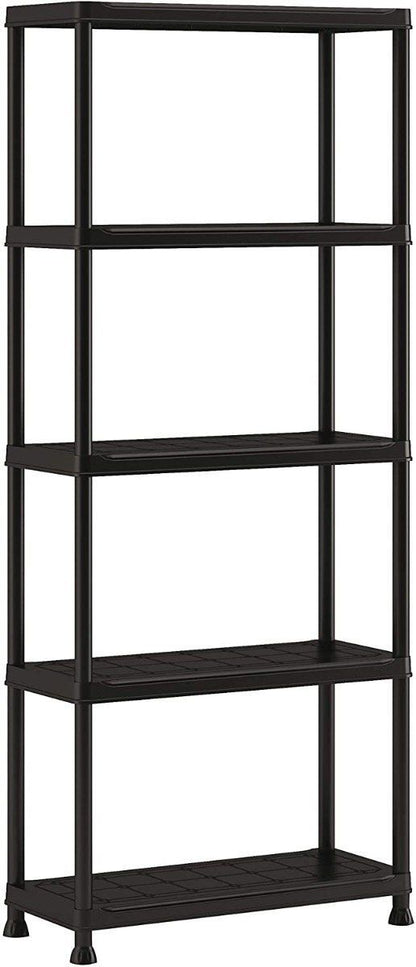 Modular Plastic Shelf 5 Shelves