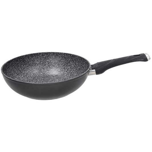 Sphera Wok 28 cm aus schwarzem Aluminium