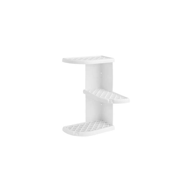 Oscar shower corner in polypropylene by Gedy