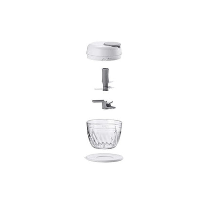 Guzzini white manual vegetable grinder