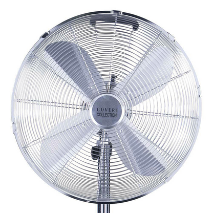 Column Fan Stainless Steel 50W 40cm 3 Adjustable Speed Chrome