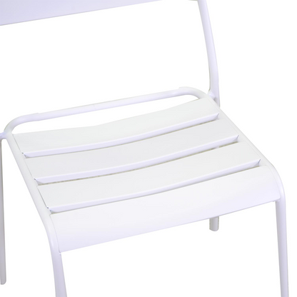 White Rovigo Aluminum Chair