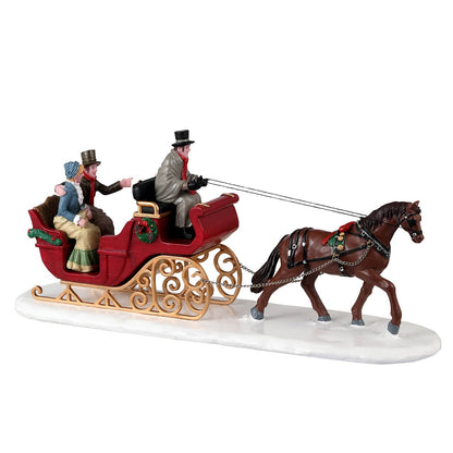 Scenic Sleigh Ride - Christmas Village Panoramic Sleigh Ride