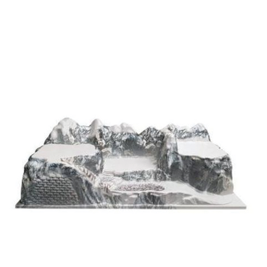 My Village Base Dolomiti For Christmas Village And Nativity Scene 78X38X29Cm