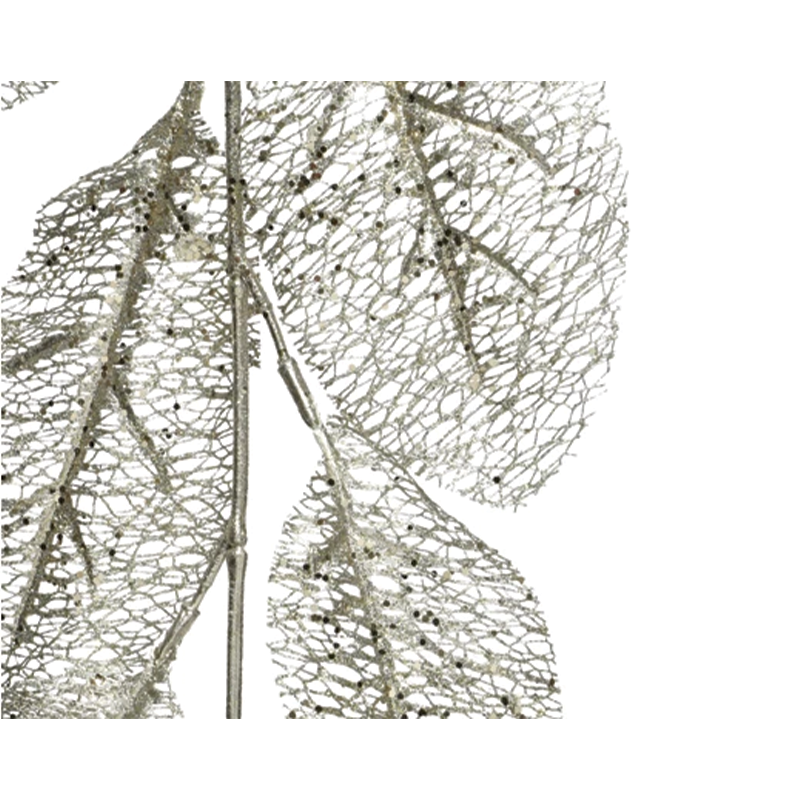 Champagne blush leaves garland H190 cm