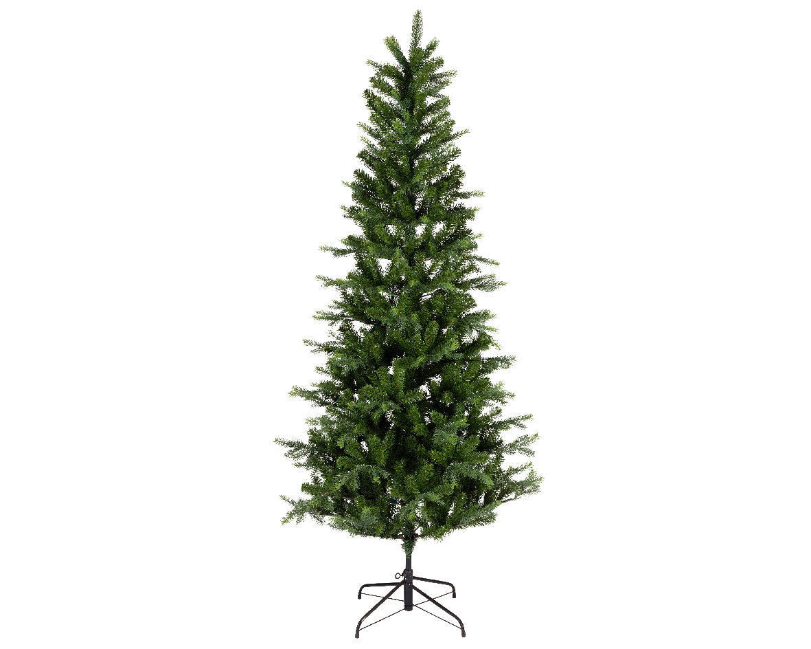 Schlanker Weihnachtsbaum H 210 x Ø 110 cm