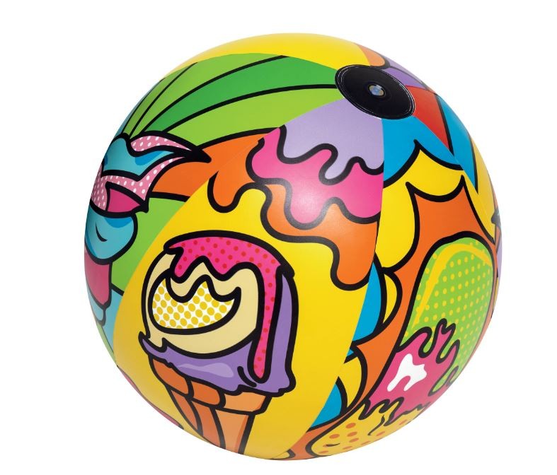 Pelota Playa Pop Art Barcelona Cm. 91