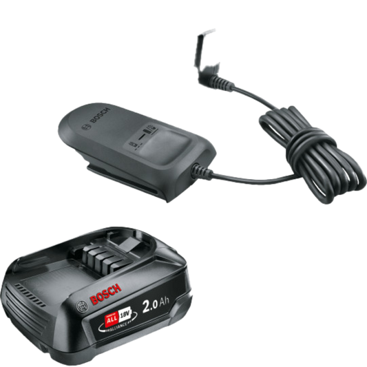 Bosch 18V 2Ah Battery Set - Lightweight and Reliable