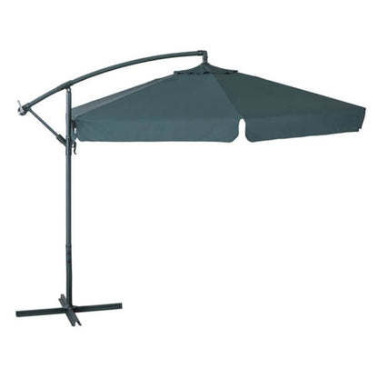 Side arm umbrella diameter 300 cm Green