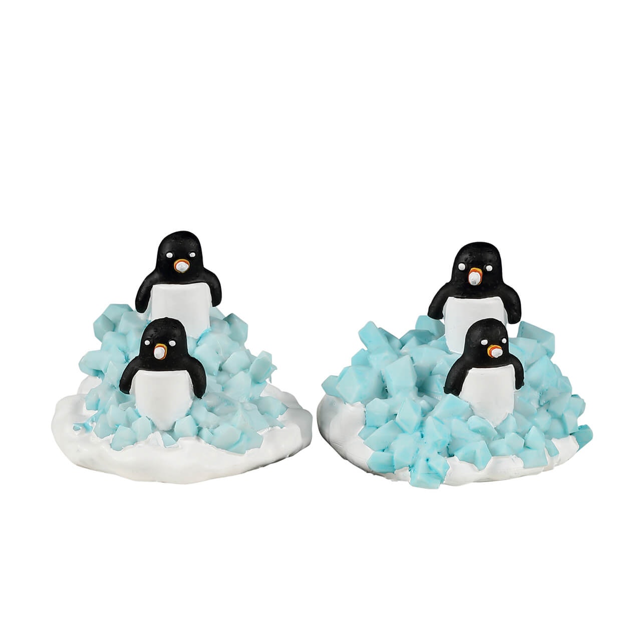 Lemax Candy Pinguin Kolonie Set Of 2 - Weihnachtsdorf Süßigkeiten Pinguin Kolonie Set