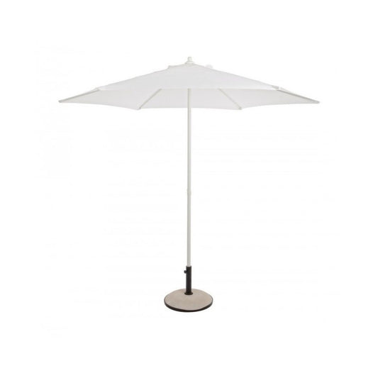 Delfi white Bizzotto outdoor umbrella 270 cm