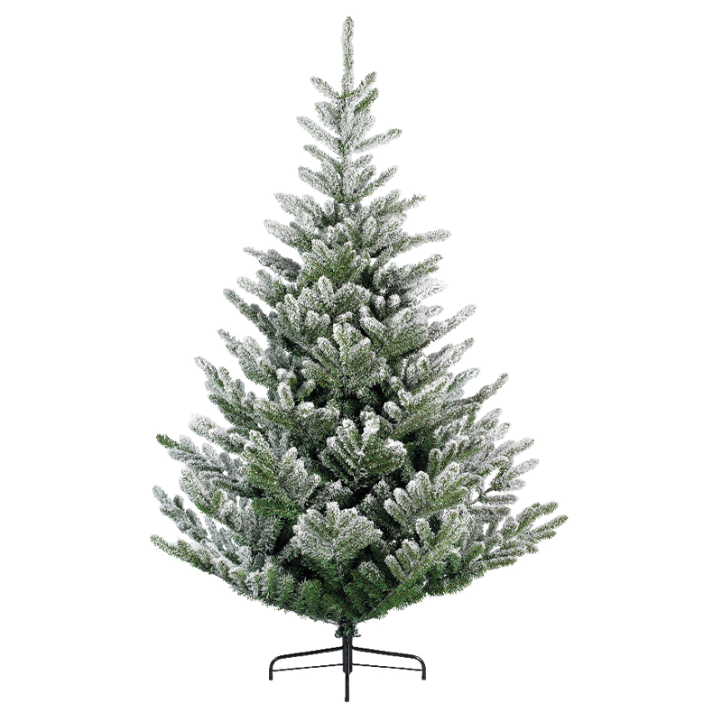 Árbol de Navidad Liberty Spruce cubierto de nieve Ø160 x H210 cm