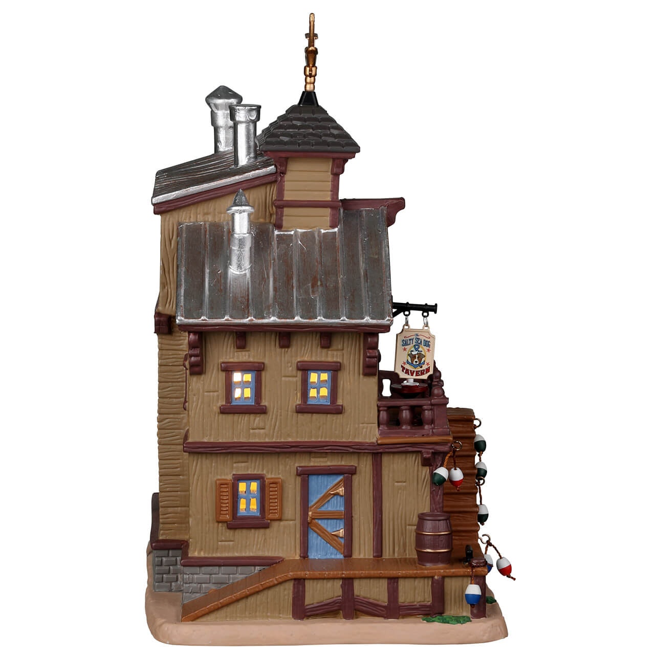 Lemax The Salty Sea Dog Tavern B/O Led - The Salty Sea Dog Tavern B/O Led for Christmas village