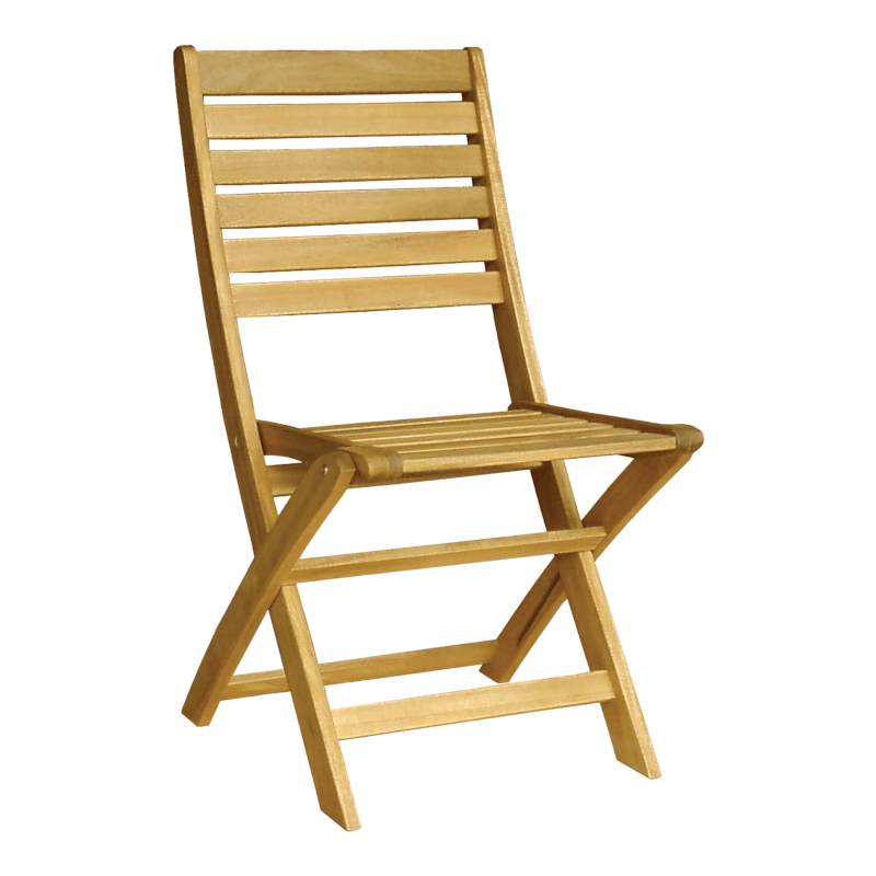 Wooden Chair Without Armrests