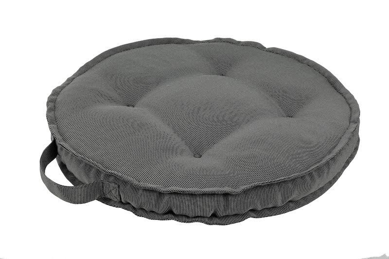 Poly Carbon round cushion