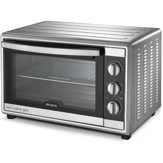 Electric oven 2200 watt ventilated 56 liters silver Ariete Bon cuisine 560