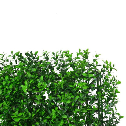 Green boxwood panel 50x50x0.5 cm