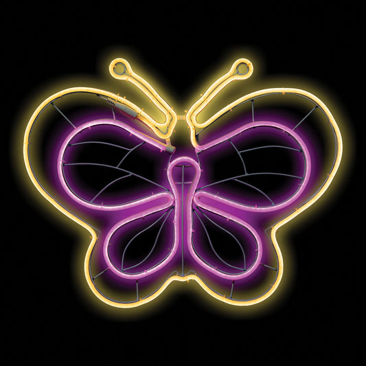 Neon butterfly cm. 57 External use