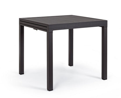 Powder Coated Aluminum Table 83-166x80 Anthracite