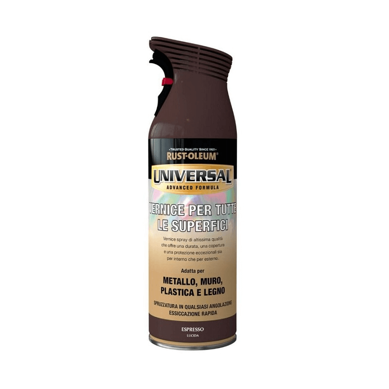 Hochwertige Universal-Sprühfarbe, Farbe Espressobraun, 400 ml