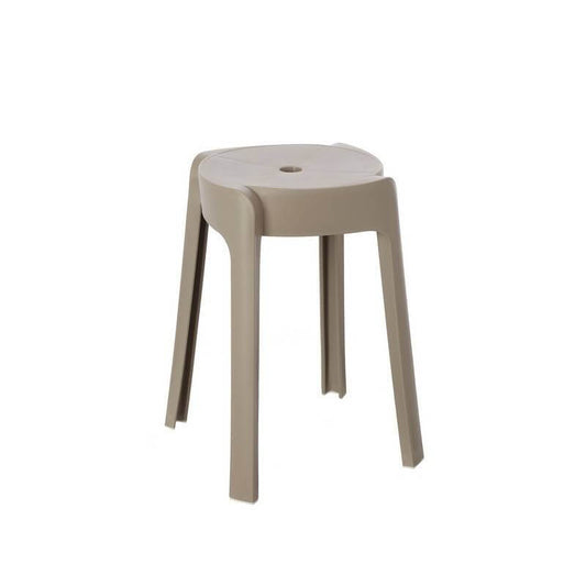 Ely stool - dove gray color