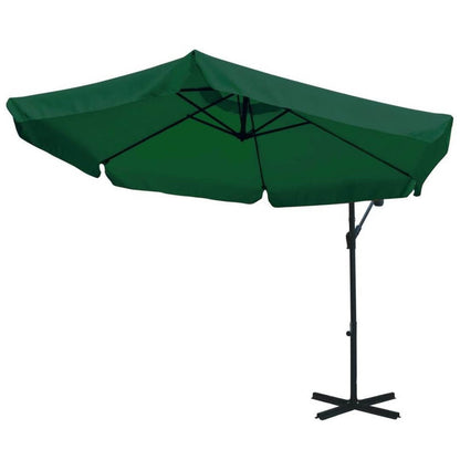 Side arm umbrella diameter 300 cm Green