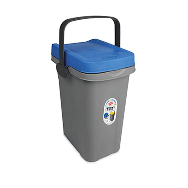 Home Eco System Waste Bin 7 Lt Blue