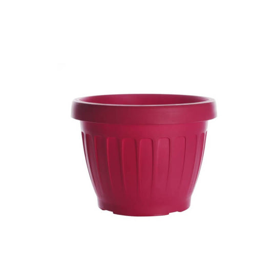 Terra Vase D 40 cm Rote Koralle