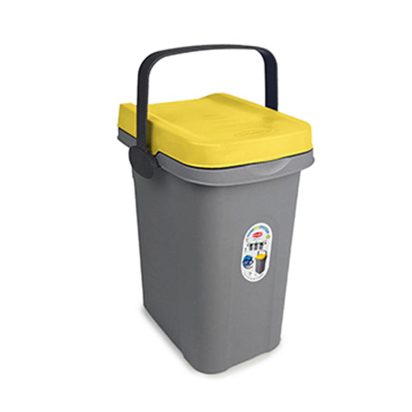 Papelera Home Eco System 7 Lt Amarillo