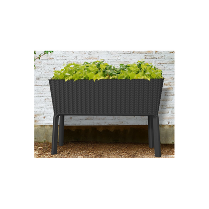 Stylish Raised Planter for Your Garden - Grey