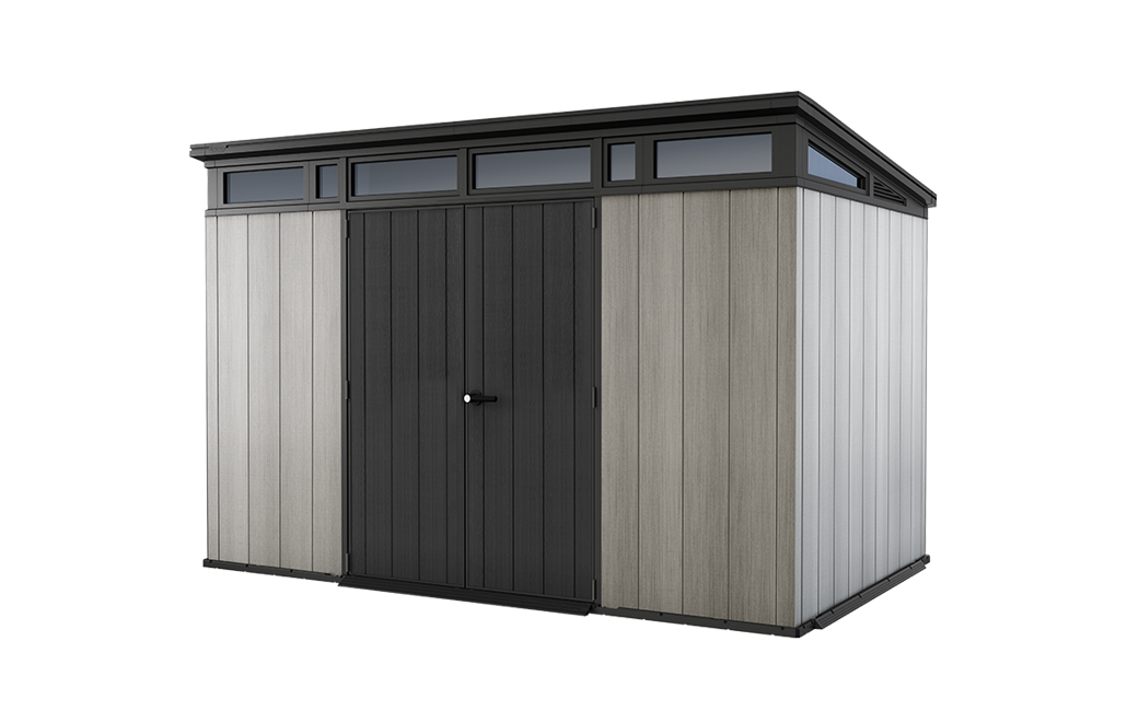 Contemporary Garden Shed - Spacious and Weather-resistant - H226.0cm x W218.0cm x D340.0cm