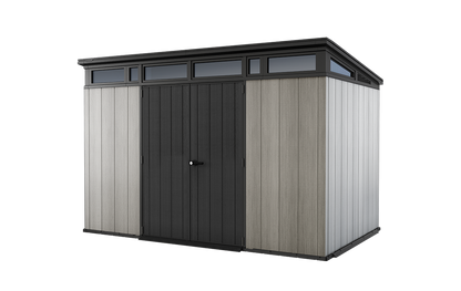 Contemporary Garden Shed - Spacious and Weather-resistant - H226.0cm x W218.0cm x D340.0cm