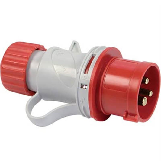 FME 3P+E 16A IP44 red industrial mobile plug