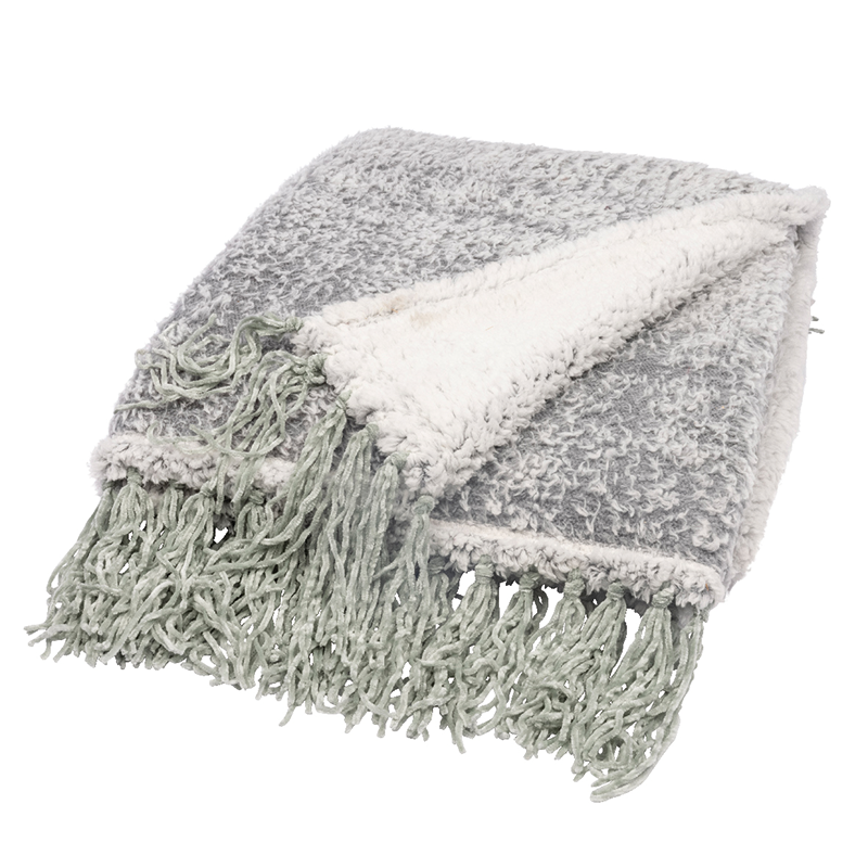 Sherpa-Plaid farblich sortiert 130x170