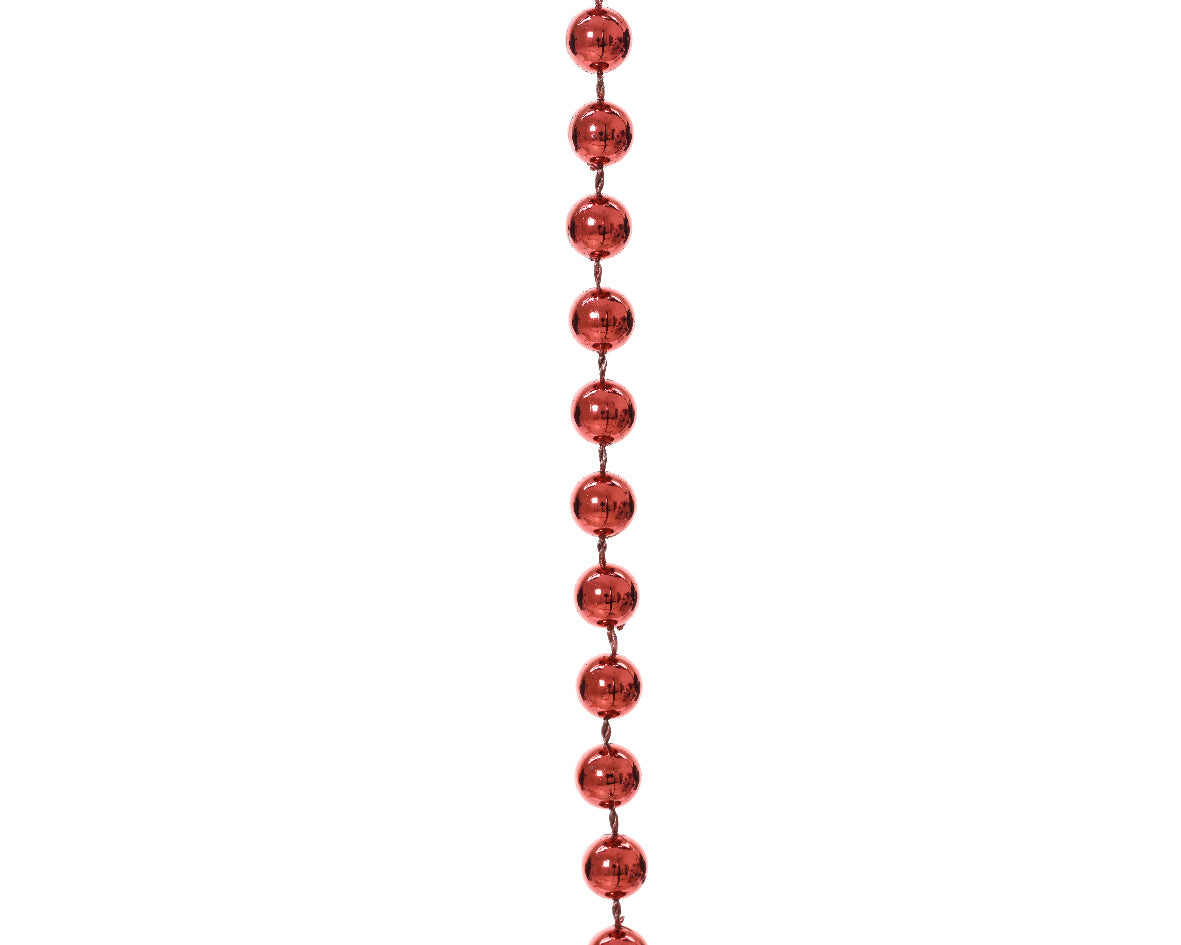 Glanzvolle Plastikperlen-Girlande L 1000 Ø 0,8 cm