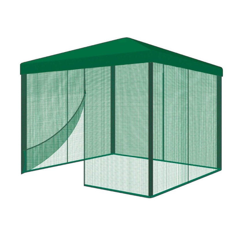 Mosquito net for gazebo 300X300X200 cm green