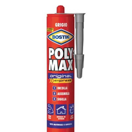 Aleación Bostik Polymax Express Grigio 425g