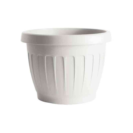 Terra Vase D35 Weiß 34087 Garten Bama Pflanzen Blumen Terrasse Balkon