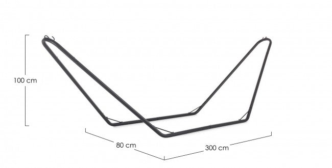Hängemattengestell aus Stahl