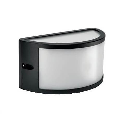 Anthracite colored external wall light