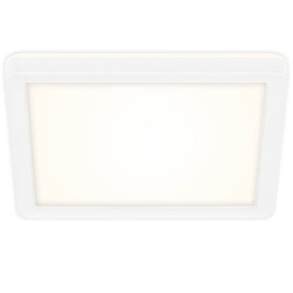 Panel LED delgado, 19 cm, 1400 lúmenes, 12 vatios, blanco