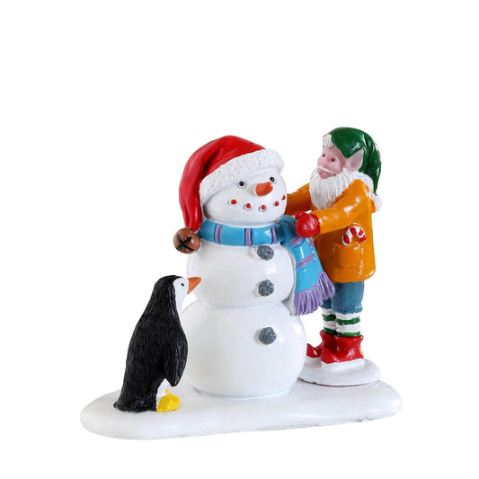 Figura para construir un muñeco de nieve - Decoración navideña