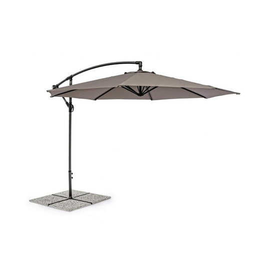 Garden umbrella with 360° arm Texas cm 300x h260 Anthracite-Dove Gray